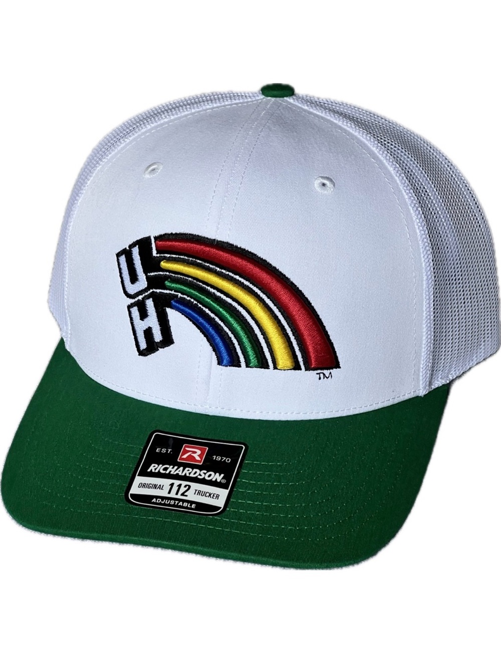 UH Rainbows Trucker Hat NWT